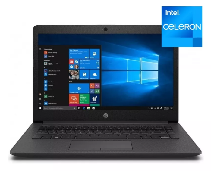 Portatil Hp 240 G9 Intel Celeron N4500 8gb 256gb Ssd 14 Black Color Plateado - Image 2
