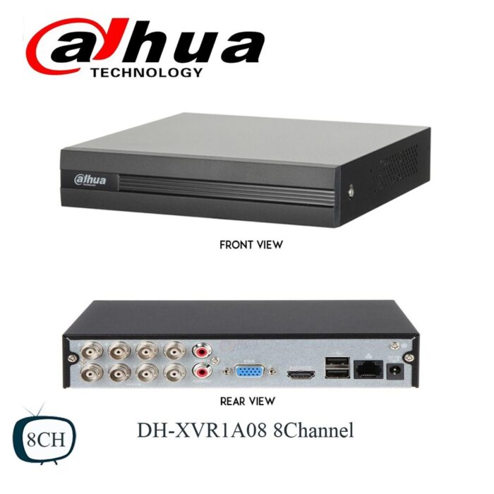 Dvr 8 Canales Dahua 2 Megapíxel Full Hd
